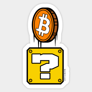 Bitcoin Crypto Mining Sticker